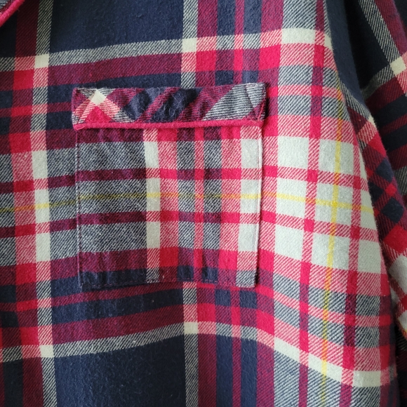 Sonoma Women's Plaid Pajama Set - Pink and Blue Size: L - Picture 6 of 12